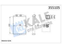KALORİFER RADYATÖRÜ KNG III 09 MASTER III-KALE 355105-7701209819