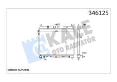 RADYATÖR HYUNDAI GETZ 1.6 02-05 370x490x26 AC /- OTOM AL/PL/BRZ-KALE 346125-253101C350-253101C356