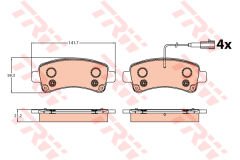 ARKA BALATA DUCATO 2014 FİŞLİ-TRW-77367094-1612434080