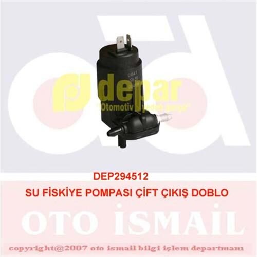 SU FİSKİYE POMPASI ÇİFT ÇIKIŞ DOBLO-DEPAR 4512