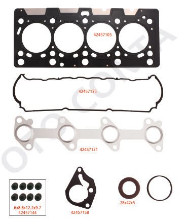 MOTOR TAKIM CONTASI KNG-CLIO-MGN II-LOGAN 1.5 DCİ K9K TEFLON KEÇELİ SUBAP LASTİKLİ SKC Lİ-OTOCONTA 42457102-7701473371