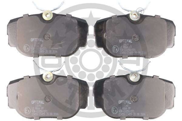 ARKA BALATA RANGEROVER 2.5D 2.5TDİ 4.0 V8-4.6 1992-2002 DISCOVERY 2.5 TD5 4.0 1998-2004-OPTIMAL BP-10048-STC1879-SFP100470-100490-SFP500130