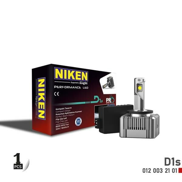 LED XENON PRO SERISI D1S 1 ADET-NIKEN 0120032101