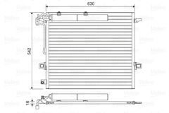 KLIMA RADYATORU MERCEDES X164 W164 W251-VALEO 814025-A2515000054