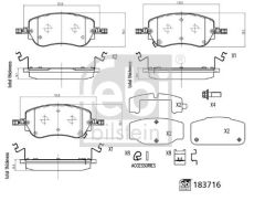 ÖN FREN BALATASI FIAT EGEA YM. 2020-BOSCH-77368941