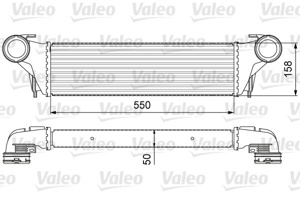 TURBO RADYATORU BMW M57N X5 E53 03 06-VALEO 818618-17517791231