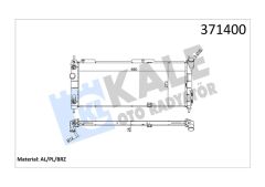 SU RADYATÖRÜ OPEL CORSA B-COMBO-TIGRA 1.2I 1.4I 1.6I 16V 93 AT AC BRAZING 680x273x28-KALE 371400-52459323-1300152-1300153-52459322