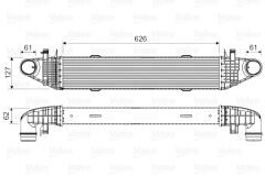 TURBOSARJ RADYATORU MERCEDES W204 S204 C204 W212 C207 A207-VALEO 818679-A2045000000
