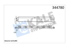 TURBO RADYATÖRÜ INTERCOOLER POLO 1.2 TSİ 11/09 AL/PL/BRZ-KALE-6R0145805H