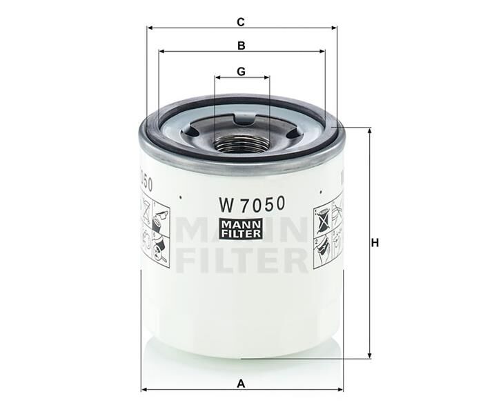 YAG FILTRESI TRANSIT V348-V347-V363-V362 06 14 2.2-2.4 TDCI BOXER JUMPER III BOXER JUMPER DUCATO 2.2HDI 06 2.2HDI W8027-MANN-9808867880-1812551-BK2Q6714AA