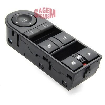 CAM AÇMA DÜĞMESİ DÖRTLÜ ASTRA H - ZAFIRA B ÖN SOL-SAGEM-13228699