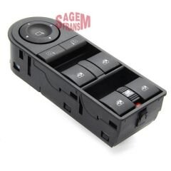 CAM AÇMA DÜĞMESİ DÖRTLÜ ASTRA H - ZAFIRA B ÖN SOL-SAGEM-13228699