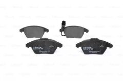 0986TB2457-ÖN BALATA FİŞLİ CADDY III 04 GOLF IV V VI 97 JETTA PASSAT 05 POLO 09 OCTAVIA 04-BOSCH 0986424797-1K0698151-1K0698151E-WVA23587