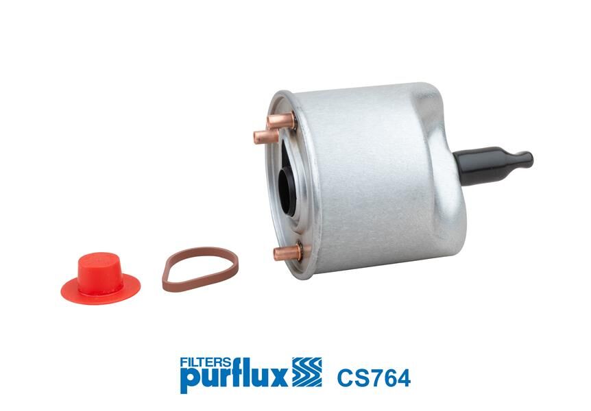 YAKIT FİLTRESİ FORD B-MAX 12 FIESTA VI 08 17 FOCUS III 11 17 COURIER 14 MONDEO IV 07 14 ECOSPOR 13 CONNECT 14 1.5-1.6 TDCI VOLVO C30 S40 S60 II V60 1.6 D2 10-PURFLUX CS764-AV6Q9D410-AV6Q9155-31422125-1677518