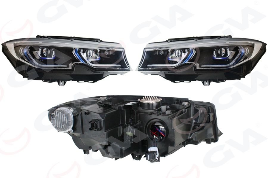 KOMPLE FAR SOL SAG SET HALİNDE BEYINLER UZERINDE TAK CALISTIR BMW G20 2017-GVA-63118496161-63118496162