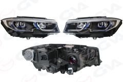 KOMPLE FAR SOL SAG SET HALİNDE BEYINLER UZERINDE TAK CALISTIR BMW G20 2017-GVA-63118496161-63118496162