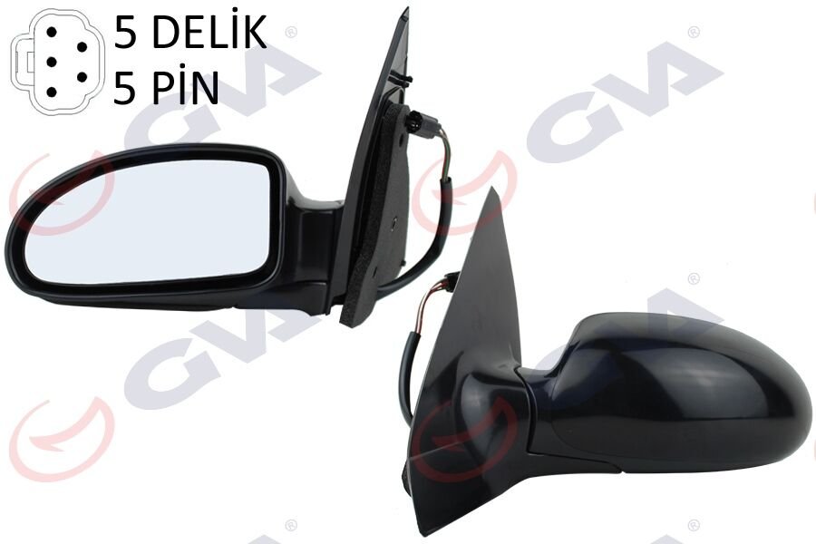 DIŞ DİKİZ AYNASI SOL FOCUS 98 ELEKTRİKLİ ISITMALI KONVEKS 5 FİŞ VM-319EHL-GVA-98AG17683HS-1077786-1078772