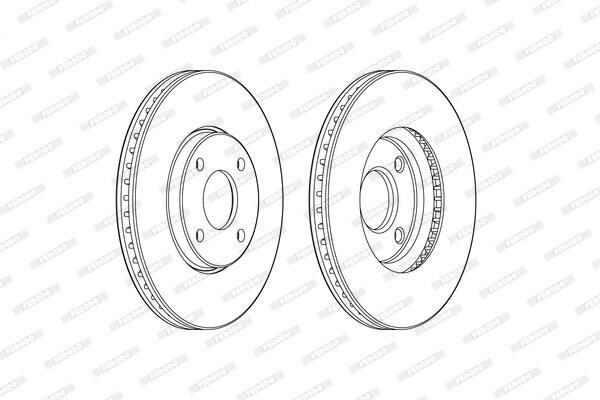 ÖN FREN AYNASI ECOSPORT 14-FERODO DDF2478C-CN151125AA-805749-1854394-2026104
