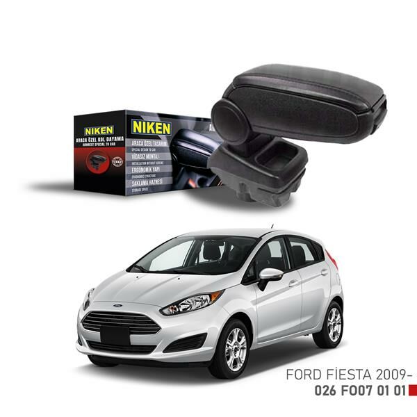 ARACA ÖZEL KOL DAYAMA SİYAH FORD FIESTA 09-NIKEN 026FO070101