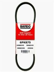 KANALLI KAYIŞ OPEL MOVANO MASTER 2.5D 8V 98-03 PEUGEOT CITR BOXER JUMPER 2.0HDI 2.2HDI 8V 01-06-BANDO 6PK0875
