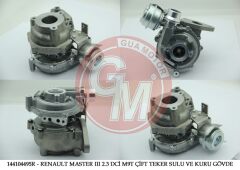 TURBO ŞARJ RENAULT MASTER III 10 OPEL MOVANO B 10 2.3dCİ M9T-GUA-144104495R