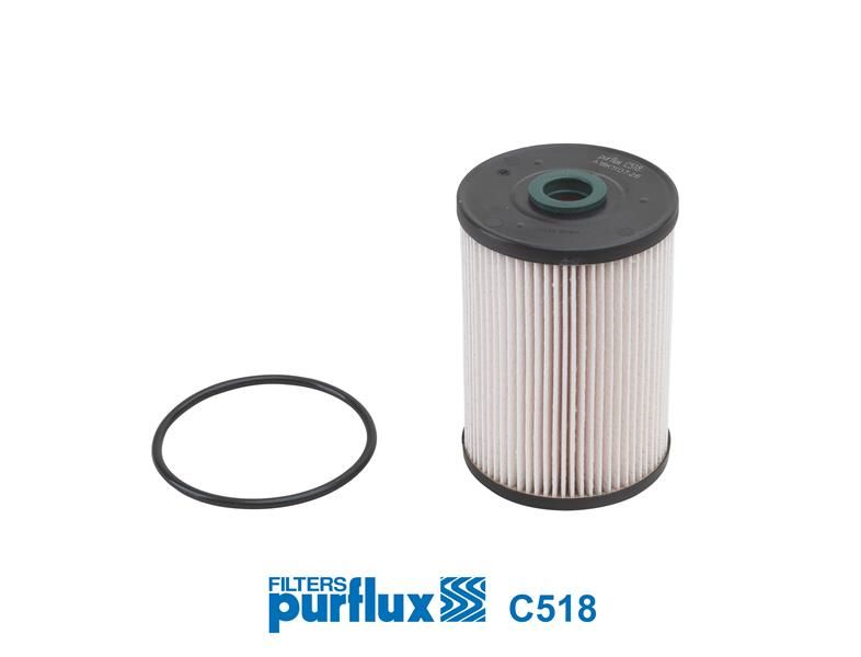 YAKIT FİLTRESİ CADDY III-GOLF V-JETTA III-OCTAVIA-TOLEDO III-LEON-ALTEA-A3 1.9TDI-2.0TDI-PURFLUX C518-1K0127177B-1K0127434B