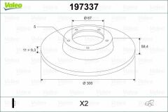 FREN DISKI ARKA MERCEDES S-CLASS W220 98 05-BOSCH-A2204230112
