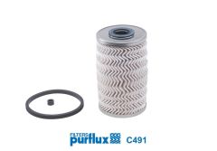 YAKIT FİLTRESİ MASTER II-III-IV 00- -TRAFIC II 01- -MOVANO-VIVARO 01- 1.9DI-2.2DCI-2.5DCI-2.2DT-PURFLUX C491-7701207667-93160736-4411637