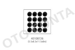 SUBAP LASTİĞİ 16 adet CLIO III-TWNG-MODUS 05 LOGAN SANDERO 12 1.2 16V D4F 5.5x8.3x11.5x8mm-OTOCONTA 40108726-8200171215