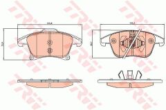 ÖN BALATA FUSION 10-12-TRW-DG9C2001AB-5182149