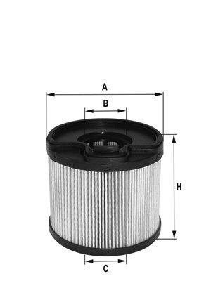 YAKIT FİLTRESİ PARTNER-BERLINGO-C5-JUMPY-XSARA-SCUDO-P206-P307-P406-P607-P806-EXPERT 2.0HDI-SARDES SF153-1906.51-9401906508-1906.50-1906.A1