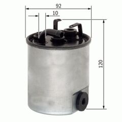 YAKIT FILTRESI MERCEDES OM611 OM668 W168 W414 W638 B901 B904-SARDES SF150-A6110920101