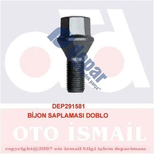 BİJON CİVATASI FIAT DOBLO Y.M CITROEN-PEUGEOT-OPEL-FORD-DEPAR 1581-13230425-13230335-11294235