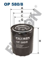 YAĞ FİLTRESİ LANDROVER RANGEROVER II LP 4.6 224HP 07/94-04/02-FILTRON OP580.8-ERR3340