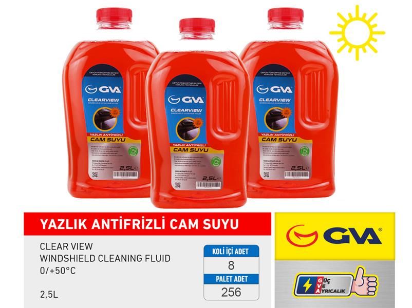 CAM SUYU 2.5 LT YAZLIK ANTİFRİZLİ 0/ 50C-GVA 9910311