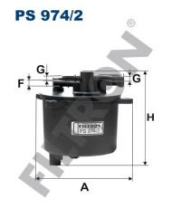 YAKIT FILTRESI 224DT DISCOVERY SPORT L550 14 FREELANDER 2 L359 06 14 R.R EVOQUE L538 11 19 JAGUAR XF SPORTBRAKE X250 12 14 XF I X250 11 15-FILTRON PS974.2-LR001313-AJ811141