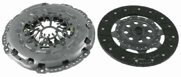 2 Lİ DEBRİYAJ TAKIMI BASKI DİSK LGN III-LATITUDE-MGN III-QASHQAI-XTRAIL 2.0 DCİ 08 3000951931-SACHS-7701477963-2335400QAG