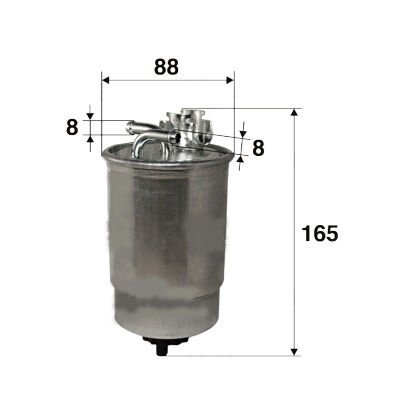 YAKIT FİLTRESİ CADDY II-POLO-CORDOBA-IBIZA III 1.9 SDI-TDI x-SARDES SF137-6K0127401G