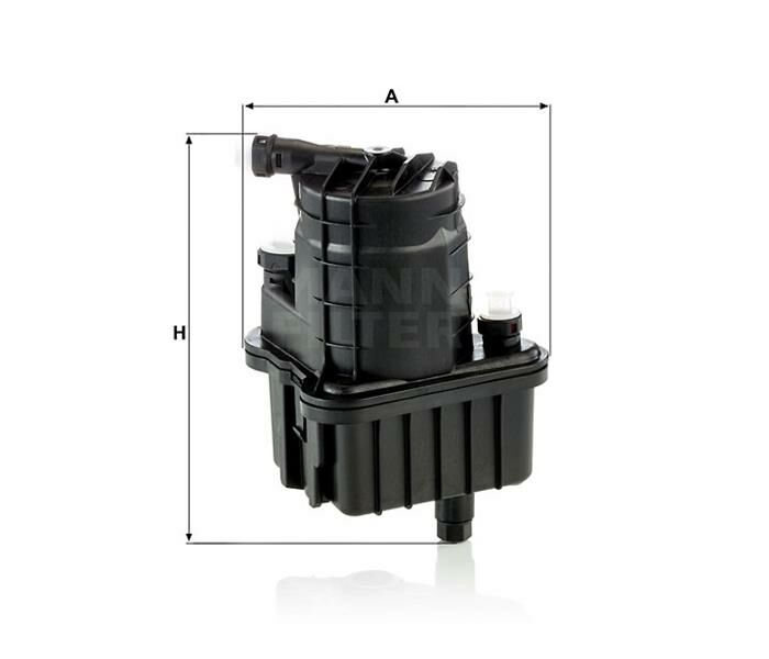 YAKIT FİLTRESİ CLIO III 1.5DCI 05- -MODUS 1.5DCI 04- 8200447197-MANN WK939.3-164000890R-8200926014-8200294143