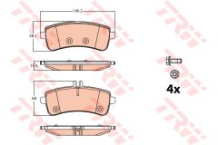 FREN BALATASI ARKA MERCEDES W205 S205 C205 A205 W222 C217 A217 C190 X290 R190-TRW GDB2079-A0084201120