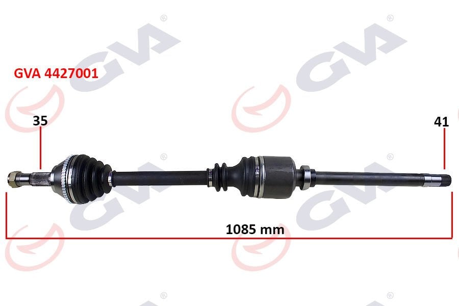 KOMPLE AKS SAĞ DUCATO-BOXER-JUMPER 2.5 D 94-02 18Q 1085mm-GVA 4427001-1495546080-3273.Q7-1496137080