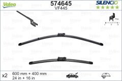 Valeo Silencio X-TRM Flat Blade VM445 X2 600 400 mm REN TWINGO 07-VALEO-642381-642383-6423K0