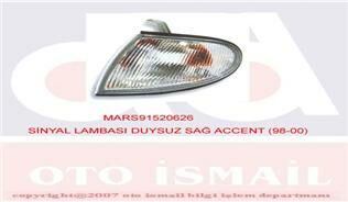 SİNYAL LAMBASI DUYSUZ SAĞ ACCENT 98-00-MARS 520626-9230222300-9230222310