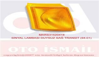 SİNYAL LAMBASI DUYSUZ SAĞ TRANSİT 94-01-MARS 520418-92VB13368AB-6166917