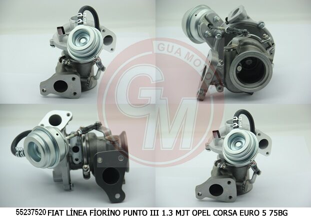 TURBO CORSA 1.3 CDTI A13DTC BIPPER-NEMO 1.3HDI 10 FIORINO 1.3D MTJ 07 LINEA-PUNTO 1.3MJT EURO5-GUA-55237520-55231037