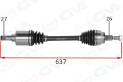 ON AKS KOMPLE SOL FOCUS III 11 17 C MAX 10 17 1.0 ECOBOOST 1.5 TDCI 1.6 TDCI-GVA 4435003-AV613B437CC-F1F63B437GA-1828482