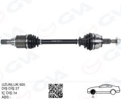 ÖN AKS KOMPLE SOL FORD FOCUS III 1.6 TI 11 17 BENZINLI-GVA 4435004-EV613B437EA-BV613B437BA-2066256