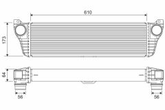 TURBOSARJ RADYATORU MERCEDES VITO W639 03-VALEO 818322-A6395011301