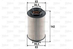 0986TF0043 YAKIT FİLTRESİ CADDY 04 GOLF 03 JETTA 05-10 -OCTAVIA 04-10 -TOURAN 03-10 2.0 1.9TDI-VALEO-1K0127177A-1K0127434A-1K0127434