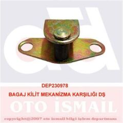 BAGAJ KİLİT MEKANİZMA KARŞILIĞI DŞ-DEPAR 0978